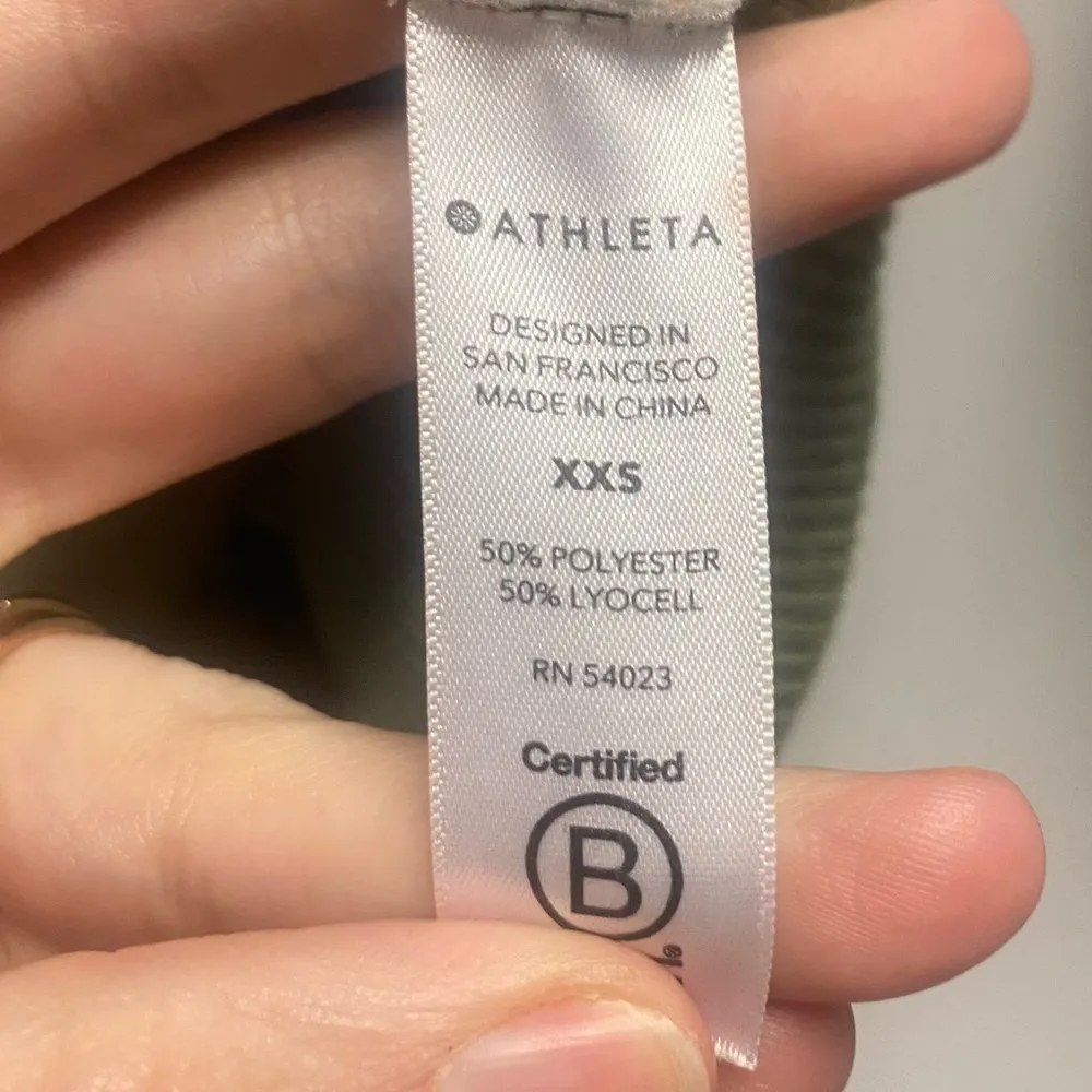 Athleta Evergreen Hoodie Sweater Pullover Size XXS - Image 3