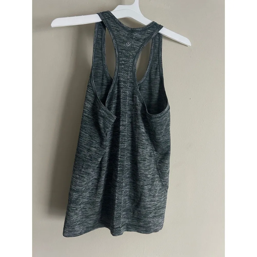 Lululemon Swiftly Tech Racerback Heathered Tank Seamless Top size 10 - Image 2