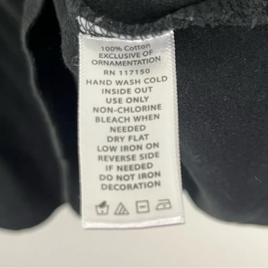 TRAVELERS By CHICO’S Black Long Sleeves Front Accent Hook Close Slinky Cardigan - Image 4