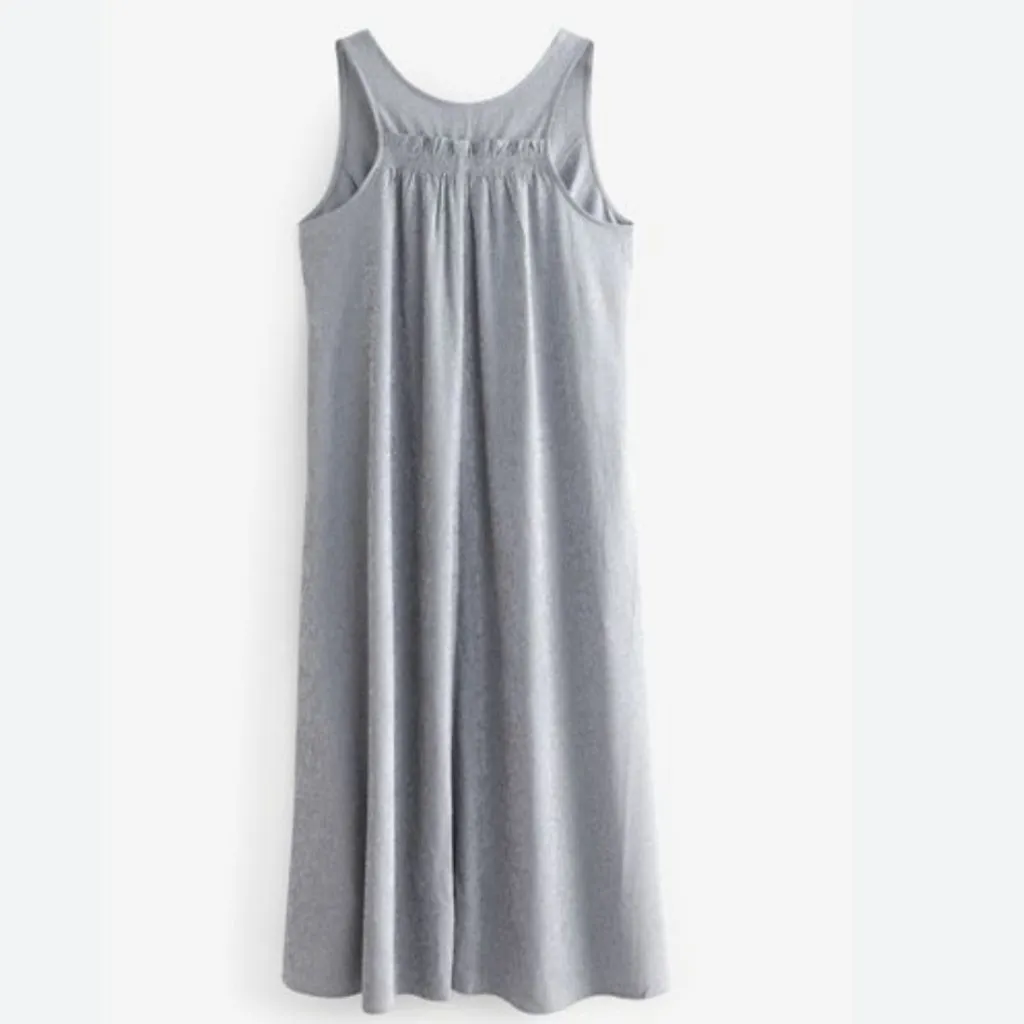 NW0T Athleta Silver Echo Sleeveless Midi Dress - Image 3