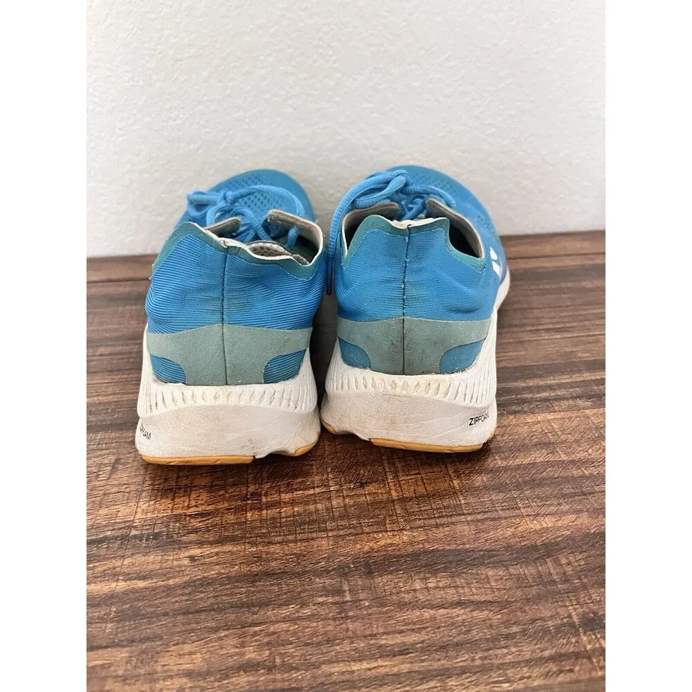 Topo Athletic Women's Cyclone Running Shoes, Sky/Gold Size 10 Blue - Image 5