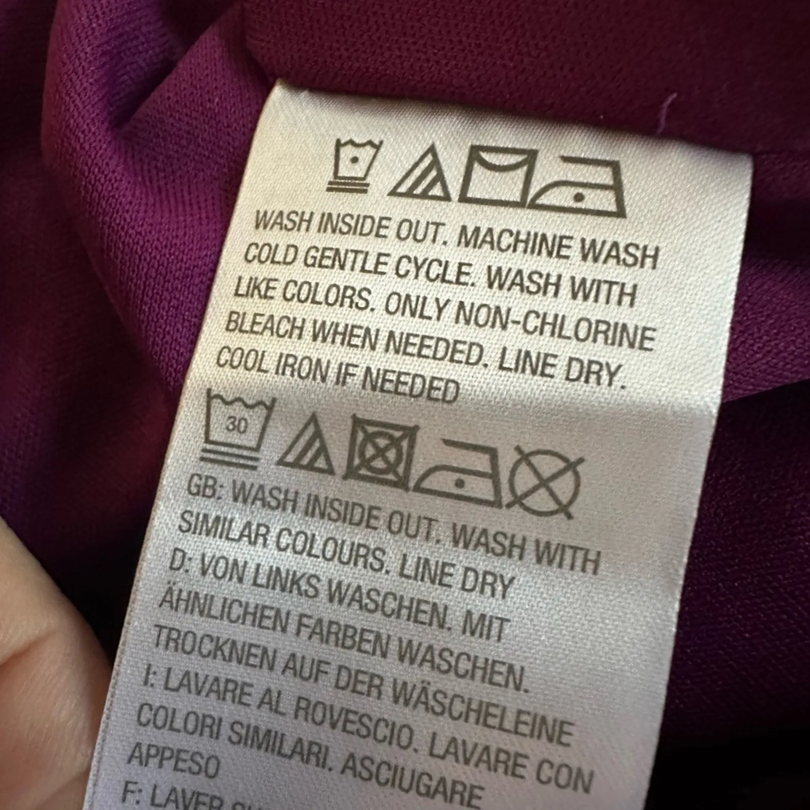 NEW Isaac Mizrahi Purple Glitter Tunic Top Velvet Witchy Dark Goth Jewel Tone XL - Image 8