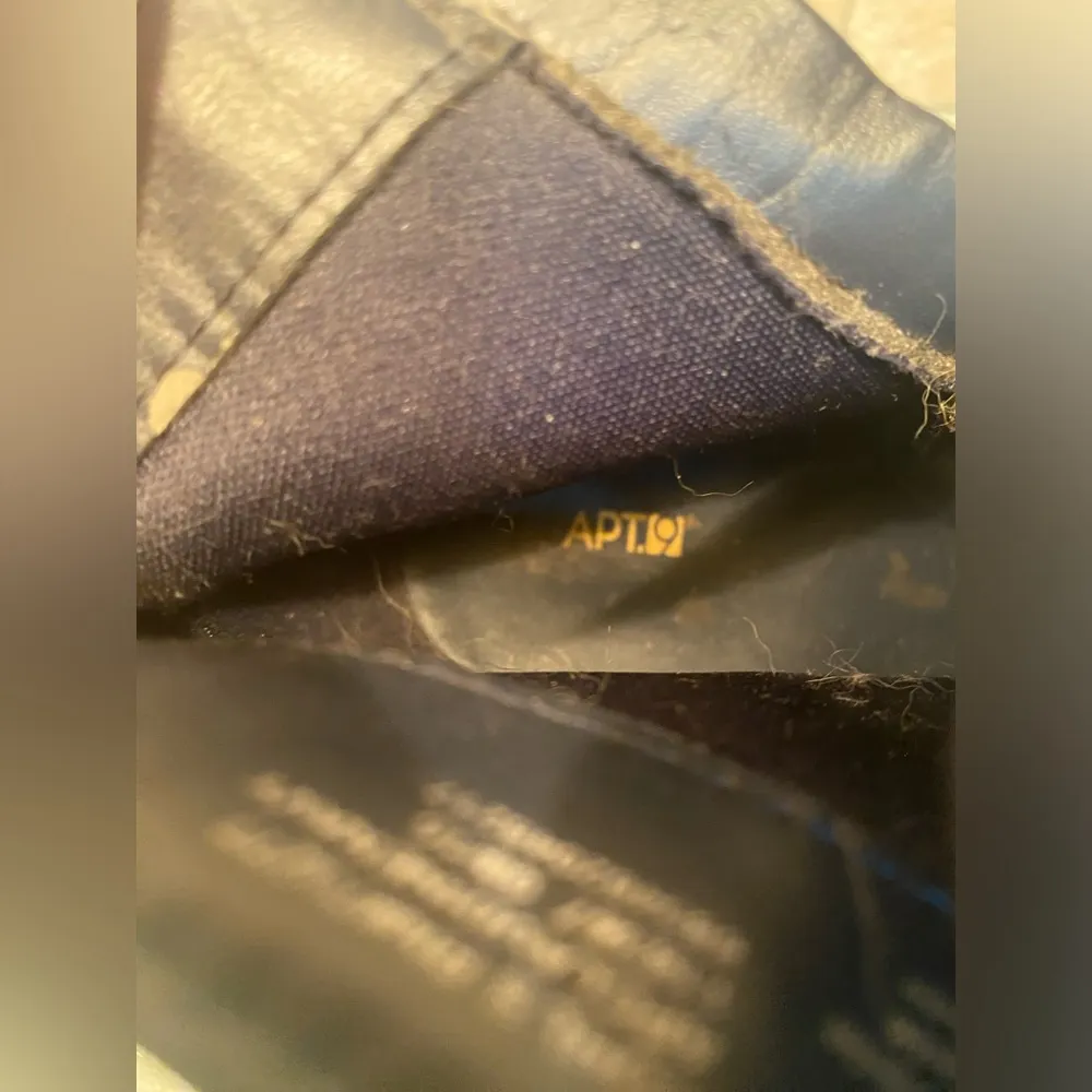 Blue suede boots w/ gold zipper 💙💙💙 - Image 3