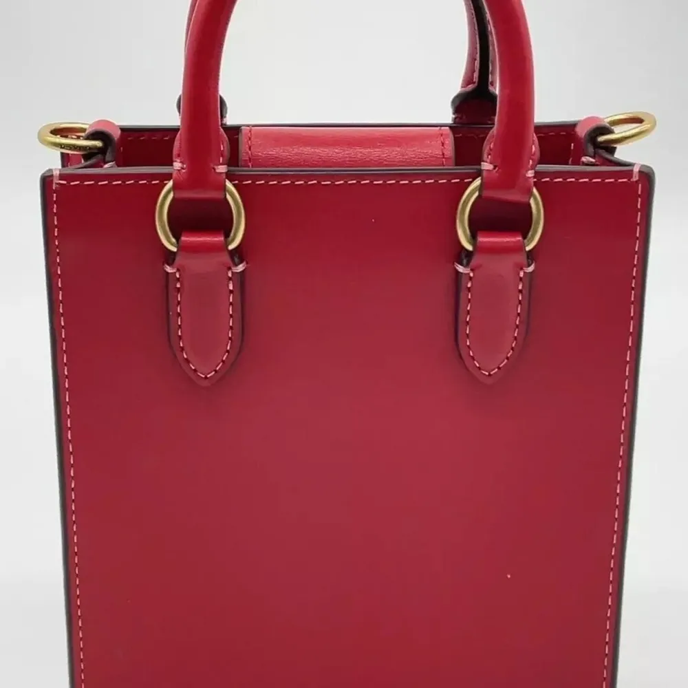 Coach/disney mini Minnie mouse leather tote - Image 7