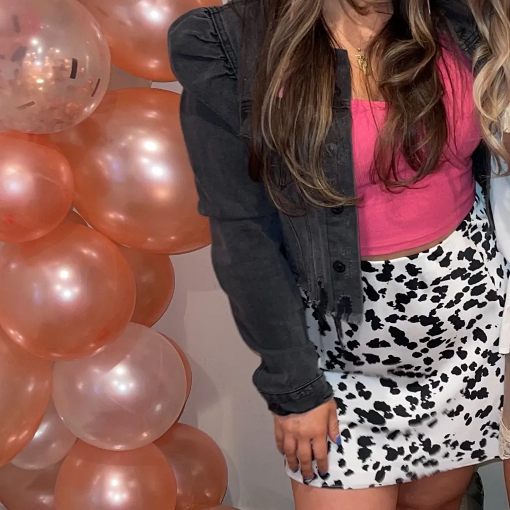 Cotton Candy LA Black and White Cow Print🐄 A - Image 2