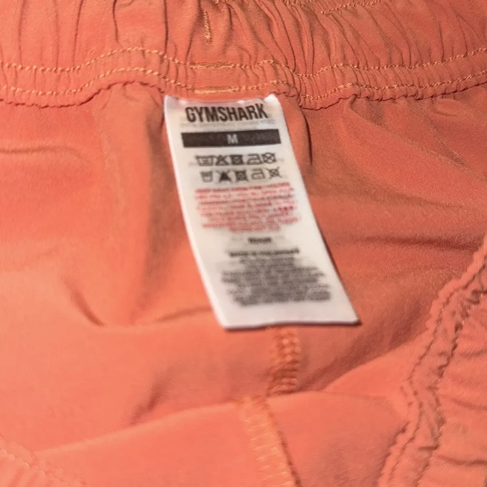 Gymshark Womens  Peach Earth Orange KK Fit Workout Athletic Shorts size médium - Image 6