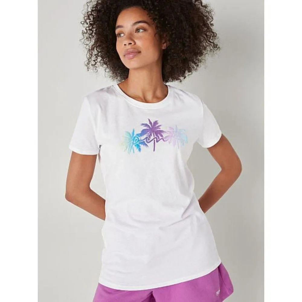 Pink Victoria's Secret Shirt and Dad Shorts - Image 4