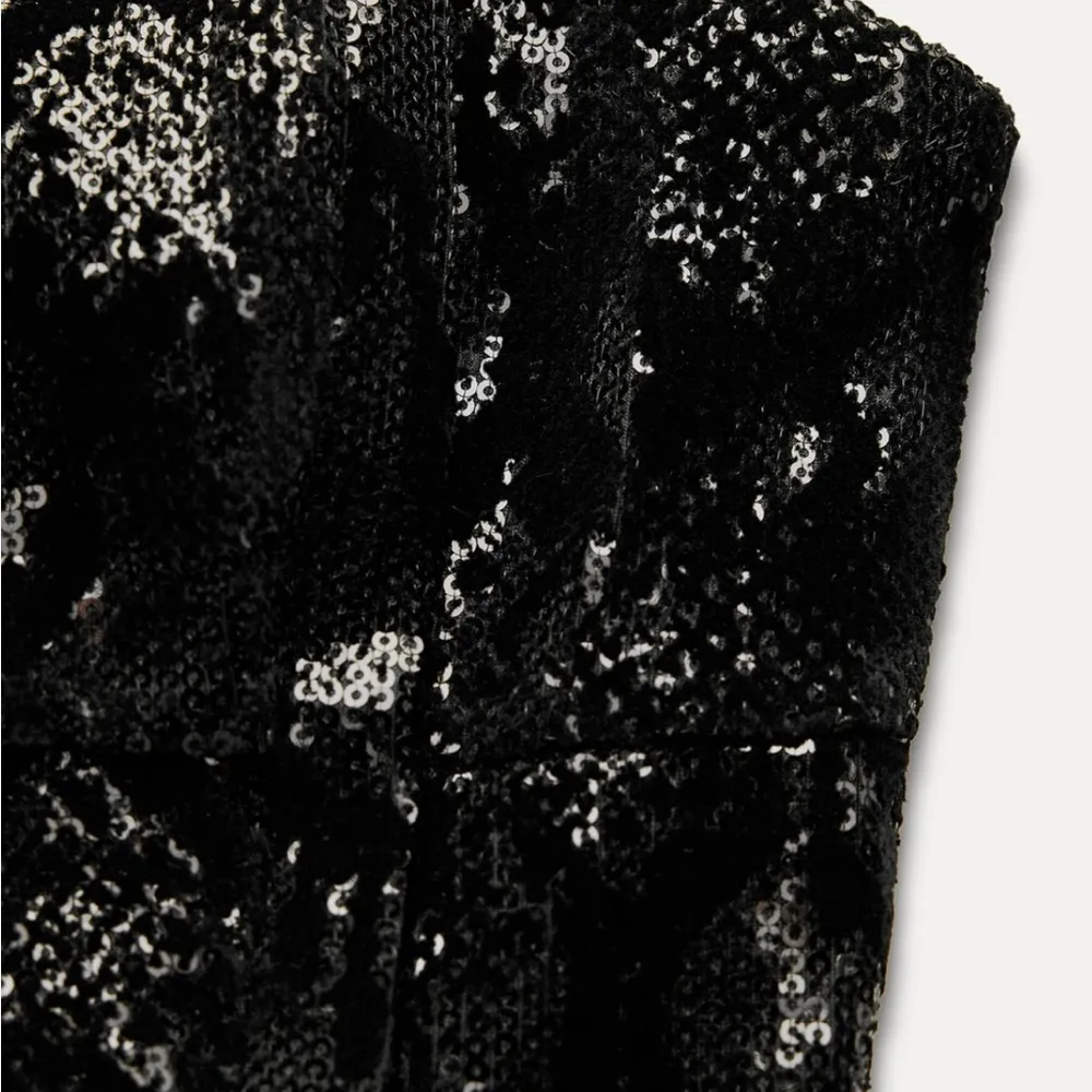 ZARA  Sequin Mini Dress - Image 6