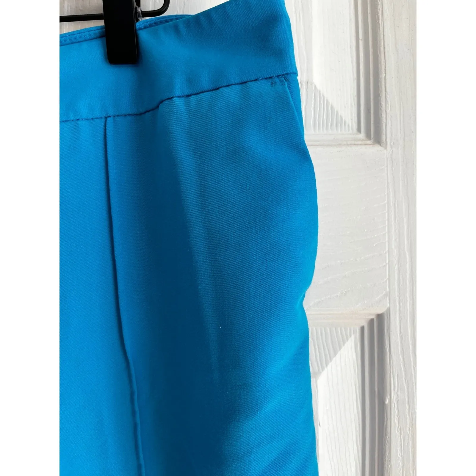 Worthington Blue Trouser Dress Pants, Career Wear, Stylish, Ankle Length, Womens - Image 6