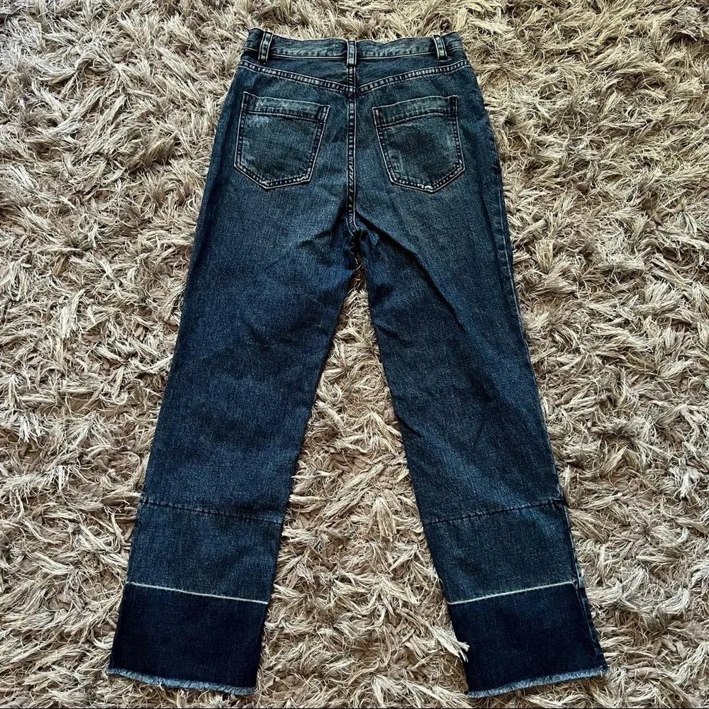 rachel comey slim legion straight jeans high rise size 2 blue DR - Image 9