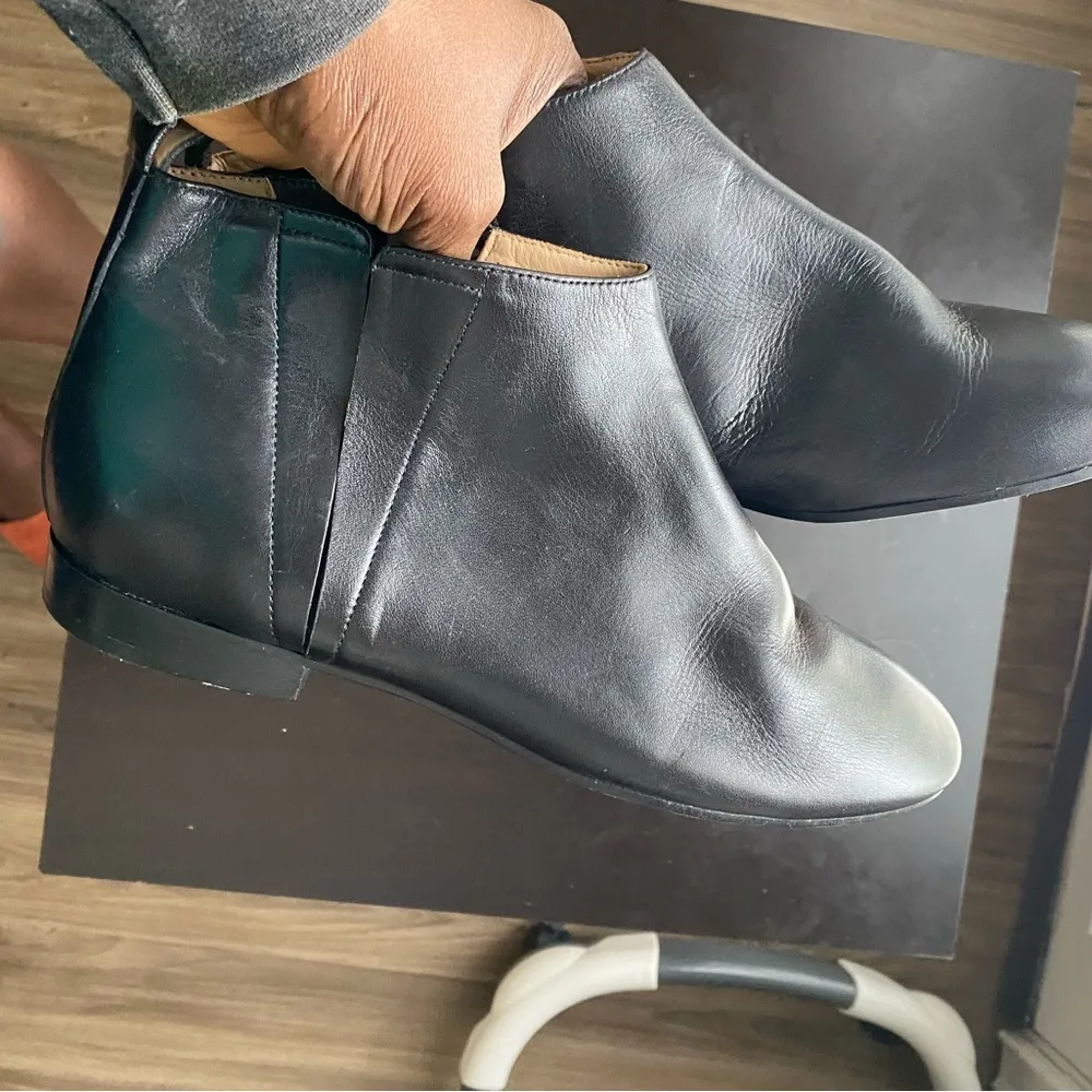 Women’s Cole HAAN Stylish Black Ankle Leather Shoes - Image 3