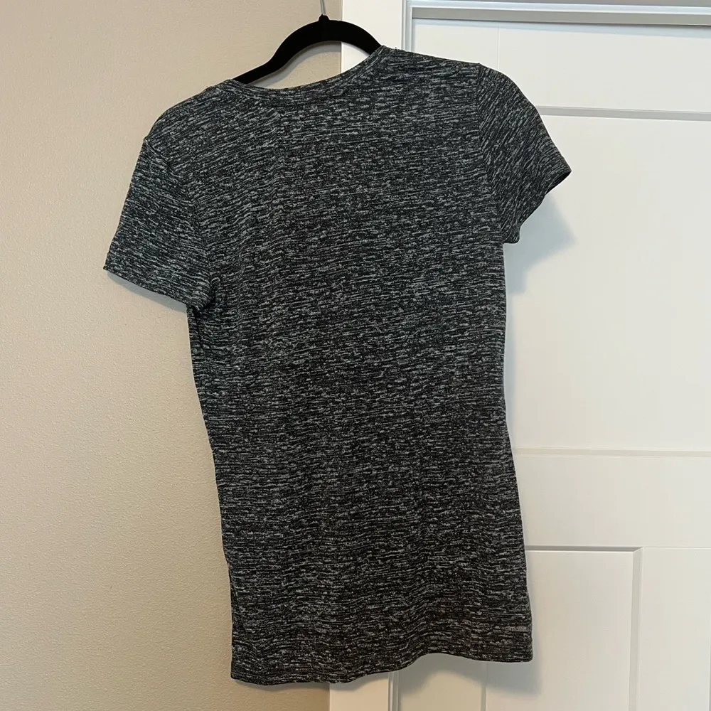 Adidas Navy Fitted Short Sleeve T-Shirt - Image 4