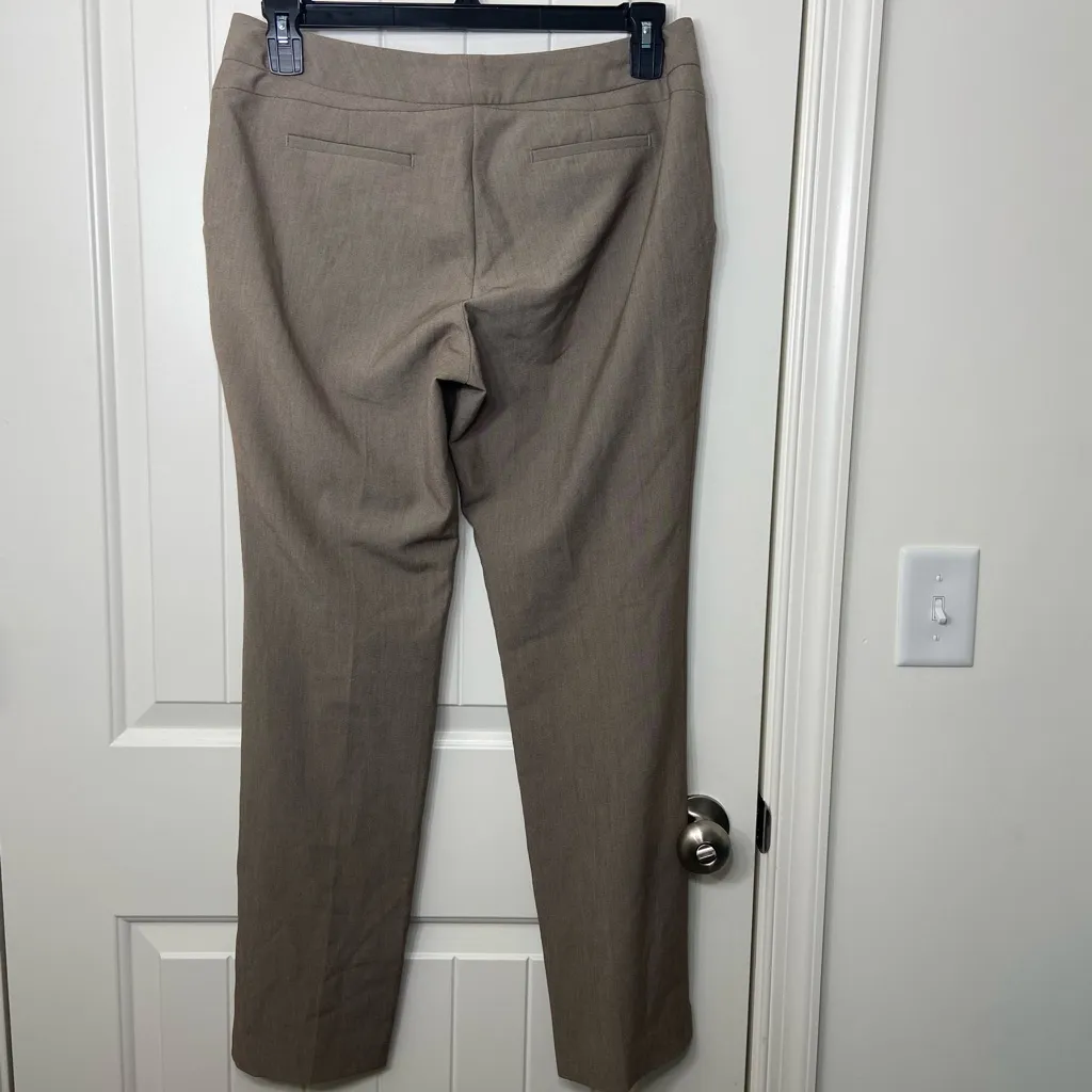 EUC Worthington women’s‎ tan straight modern fit petite dress pants trousers 10P - Image 4