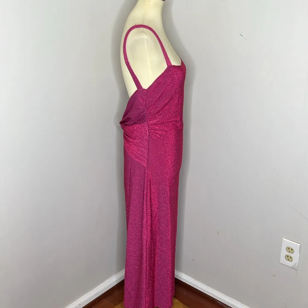 Reformation‎ Breslin Dress Pink - Image 5