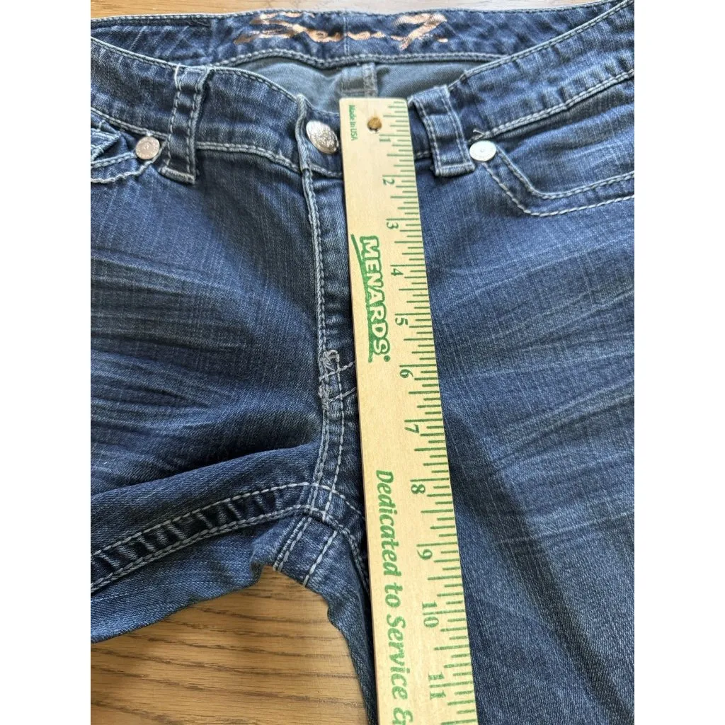 Seven7 Jeans Women Size 10 Cotton Spandex‎ Blend Preppy City Classic Casual - Image 9
