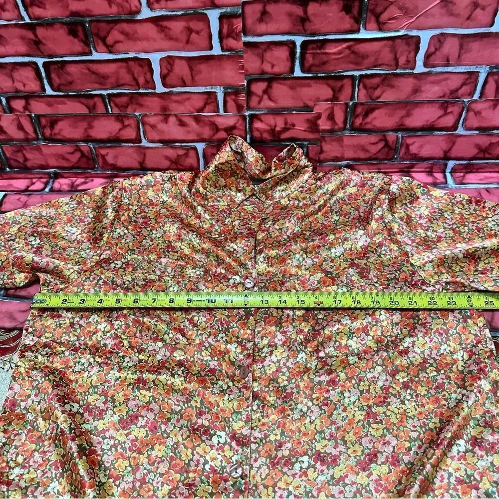 Victoria’s Secret floral Bottom Nightgown set L - Image 5