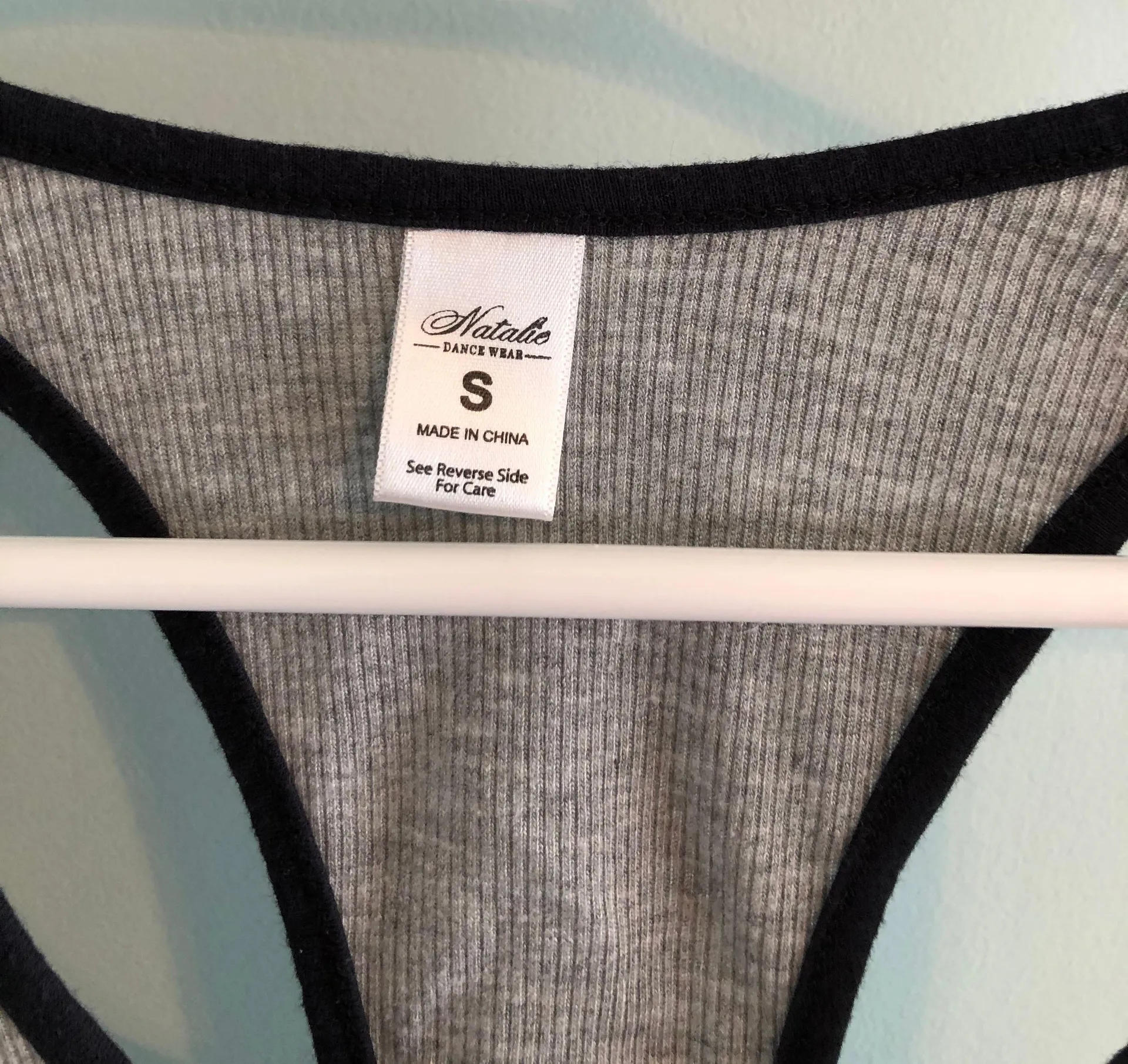 Natalie Dancewear Tank Top Gray - Image 4