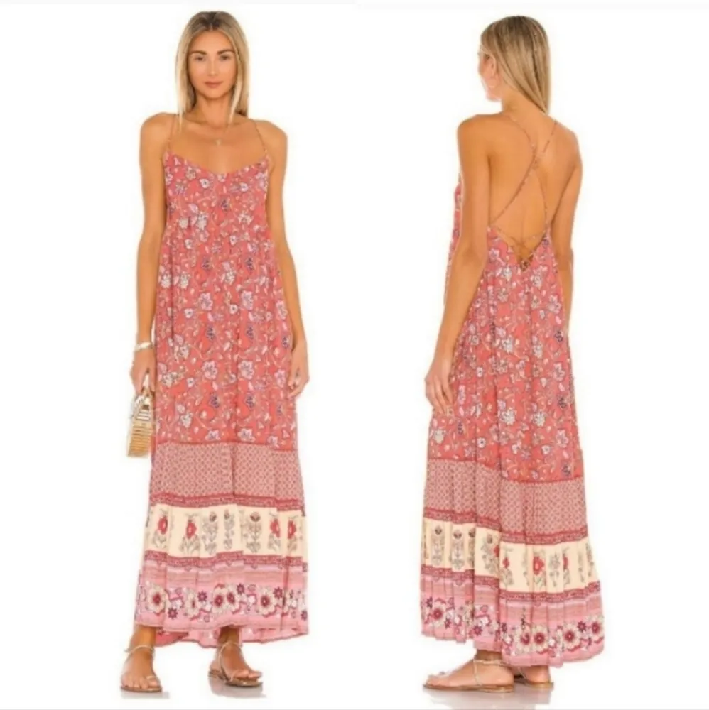 Free people Spell & The Gypsy Portobello Strappy Maxi Dress in Size MEDIUM - Image 7