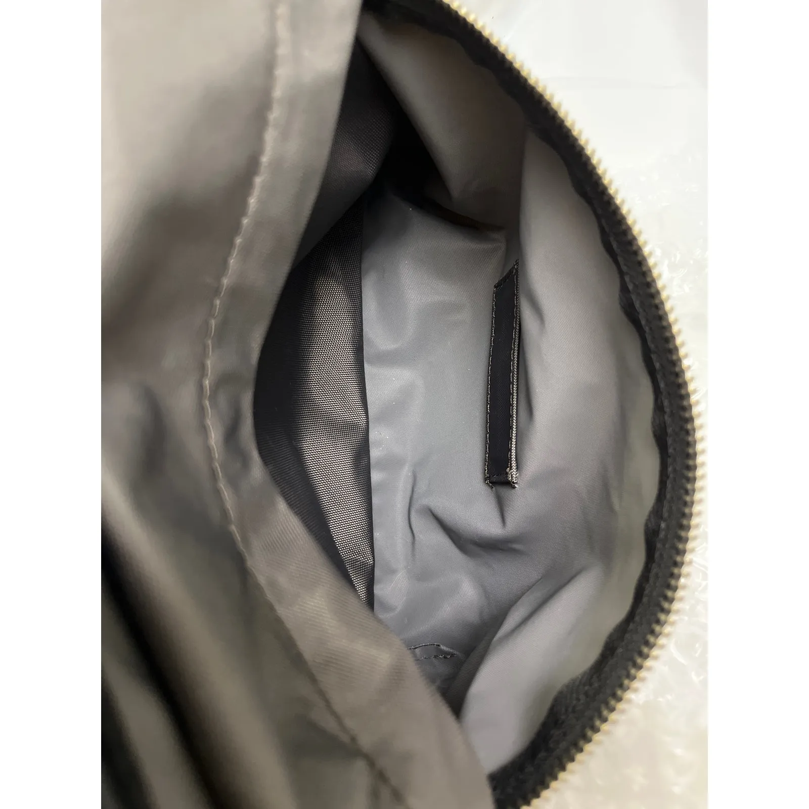 Marc Jacobs Nylon Backpack Black M0013946 Zip Front Pocket Unisex Bag Gray - Image 13