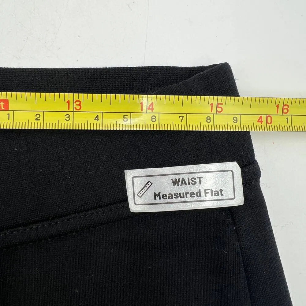 Eileen Fisher Pants Ponte Knit Full Length Pull On  Black - Image 4