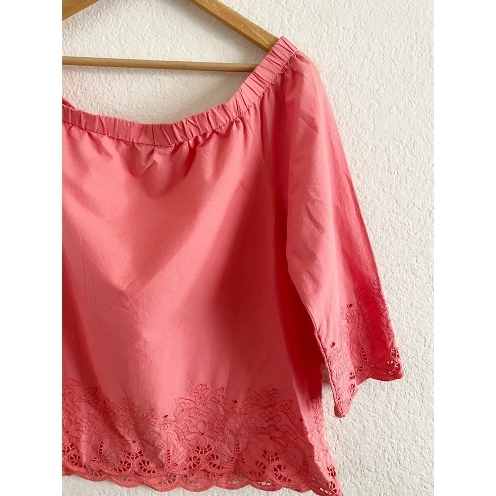 Tommy Hilfiger Coral blouse Size Medium - Image 5