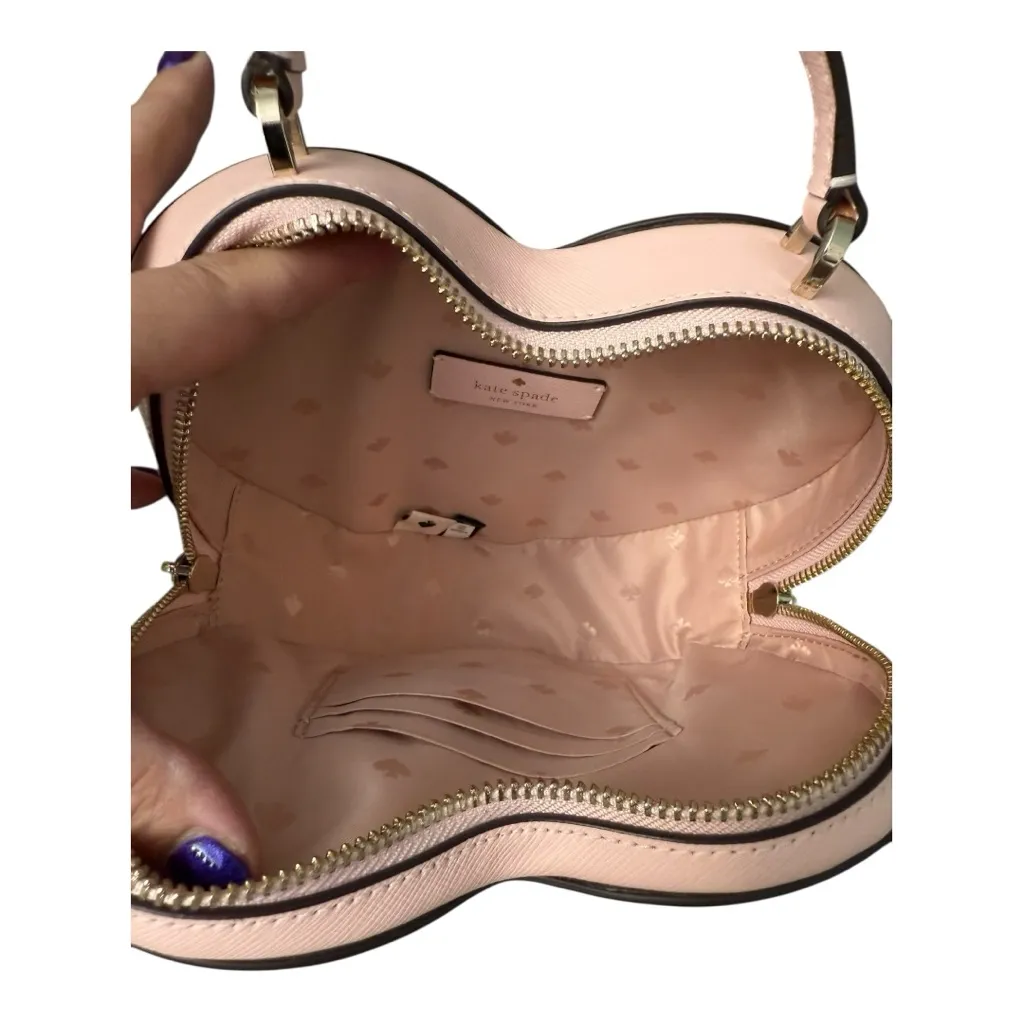 Kate Spade New York Love Shack Heart Crossbody Purse – Pink NWOT - Image 11