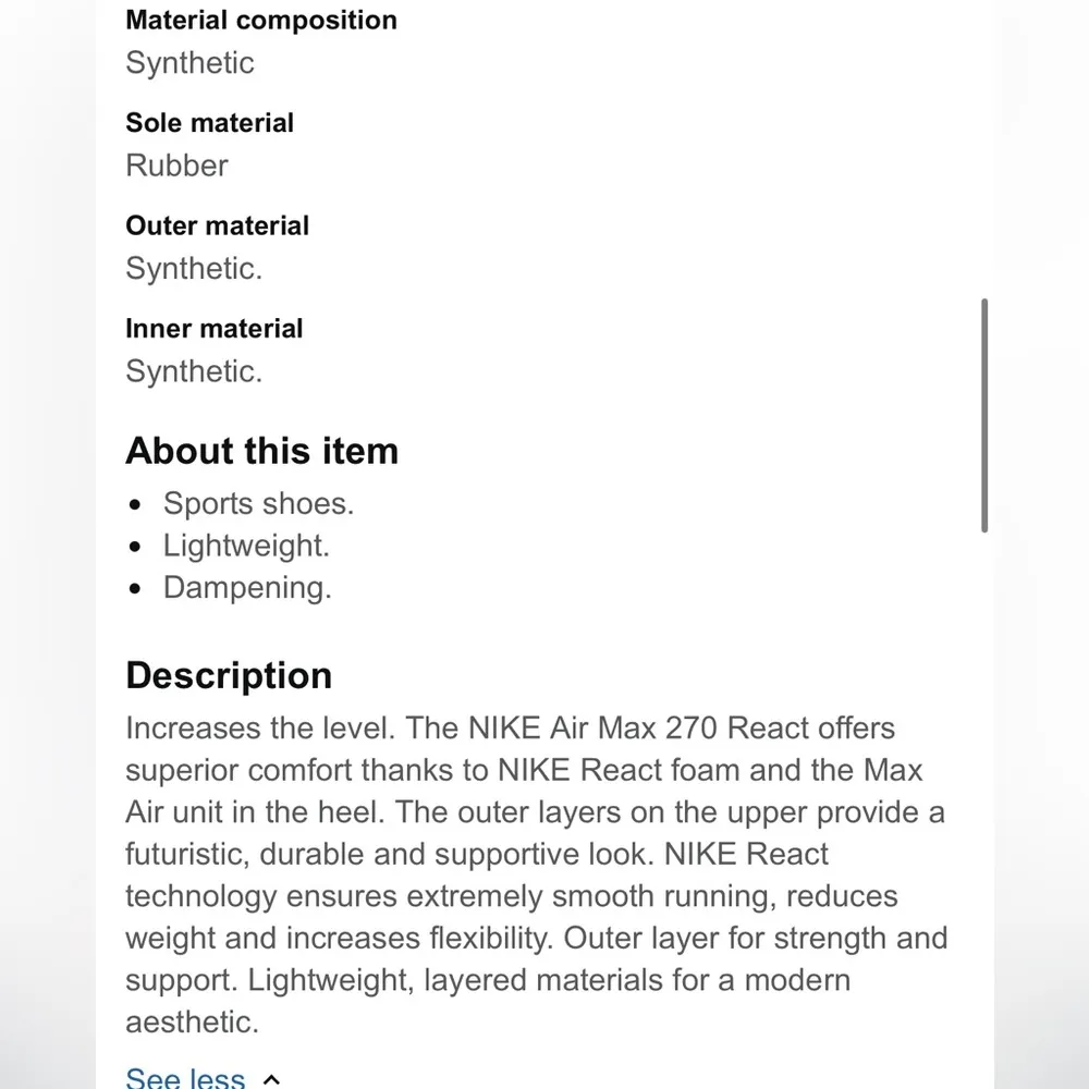 Nike  Air Max 270 React Habanero Red/Pink - Image 3