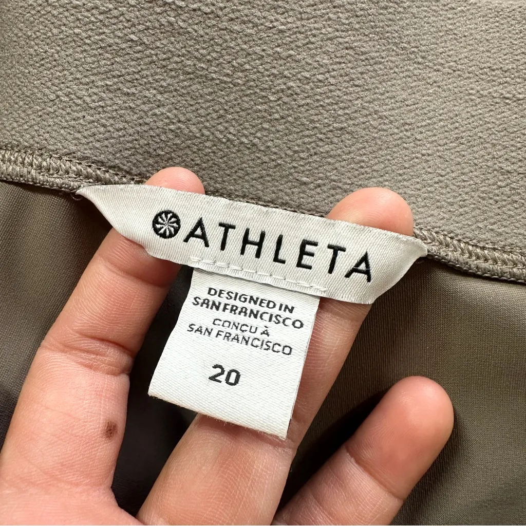 Athleta Women’s Stellar Tight Legging Pants Pull On UPF 50+  in Pyrite Size 20 - Image 10