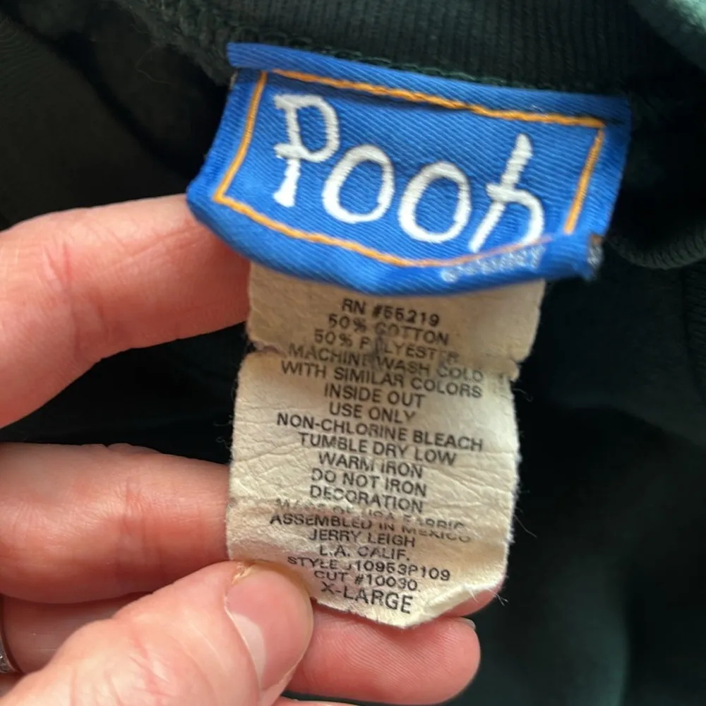 Vintage Tigger Crewneck Sweatshirt "More Bounce Per Ounce" Size XL Green Grandma - Image 8