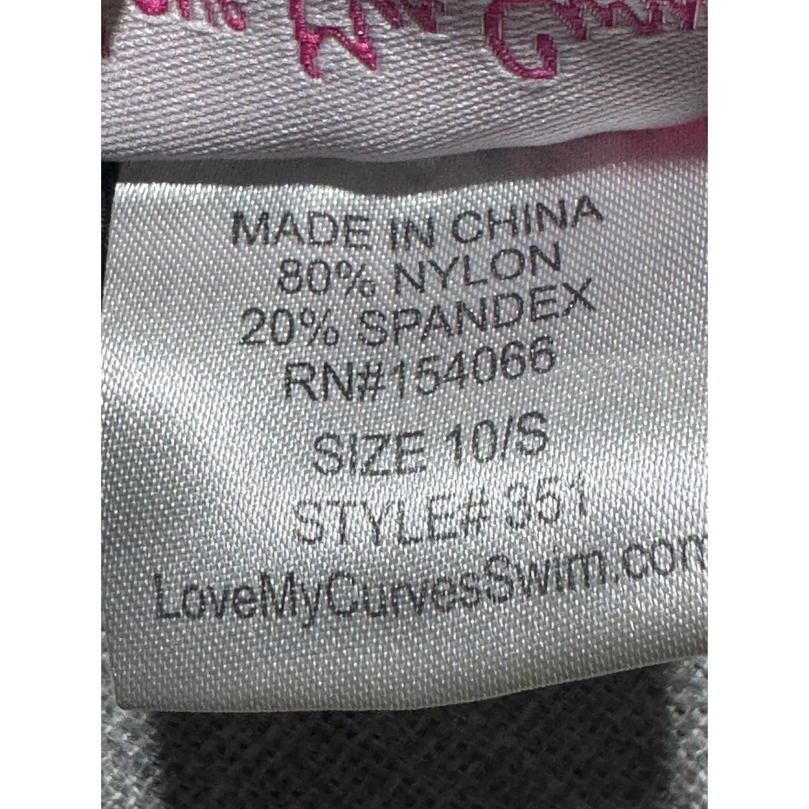 Love My Curves Swim Style 361 Black Bikini Bottoms Size 10 - Image 3