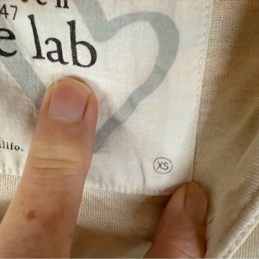 Frank & Eileen Womens Classic White Tank Size XS NWOT Never Worn Travel Resort - Image 3