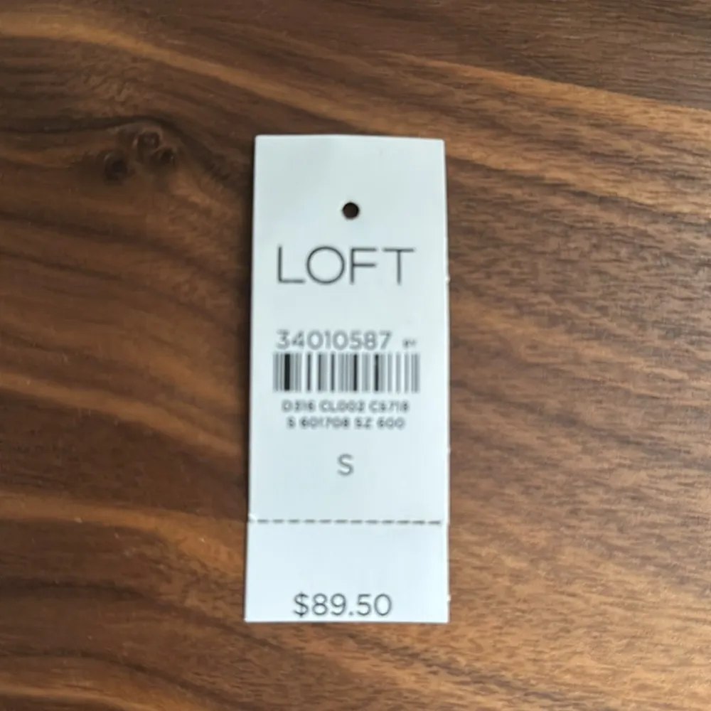 Red plaid LOFT dress - Image 10