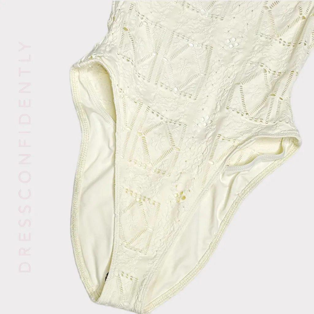 FRANKIES BIKINIS Juliet Cheeky One Piece Swimsuit, Angel Dust, Medium - Image 11