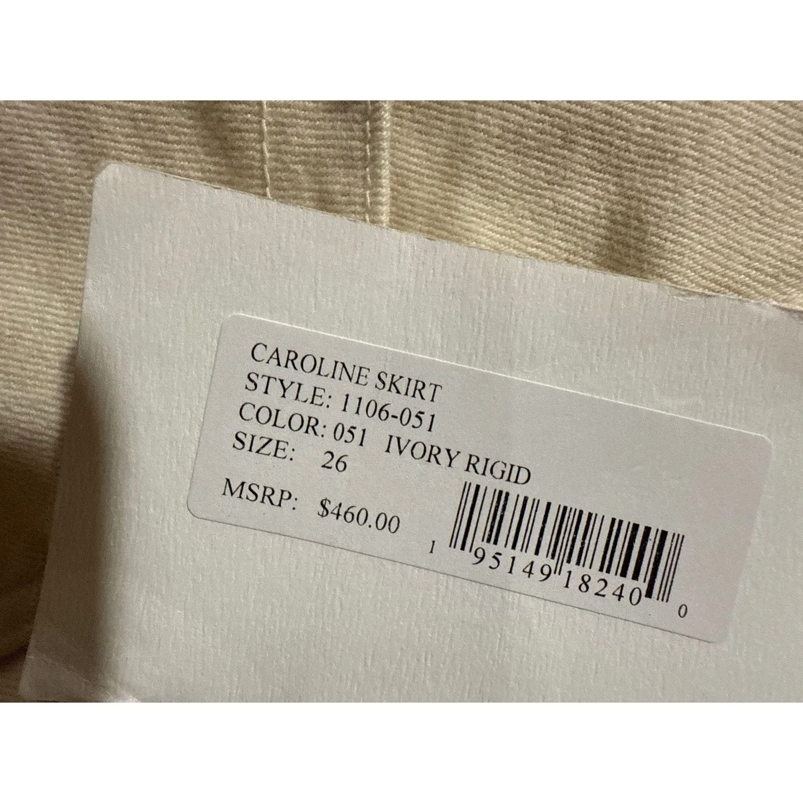 Khaite Caroline Midi Skirt Size‎ 26 - Image 11