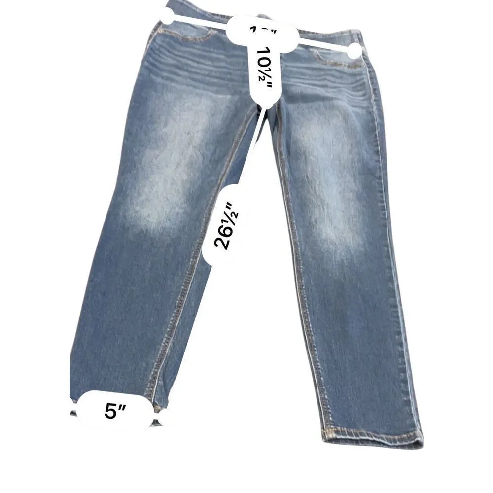 Old Navy Rockstar skinny mide rise leggings Jeans size 14 - Image 5