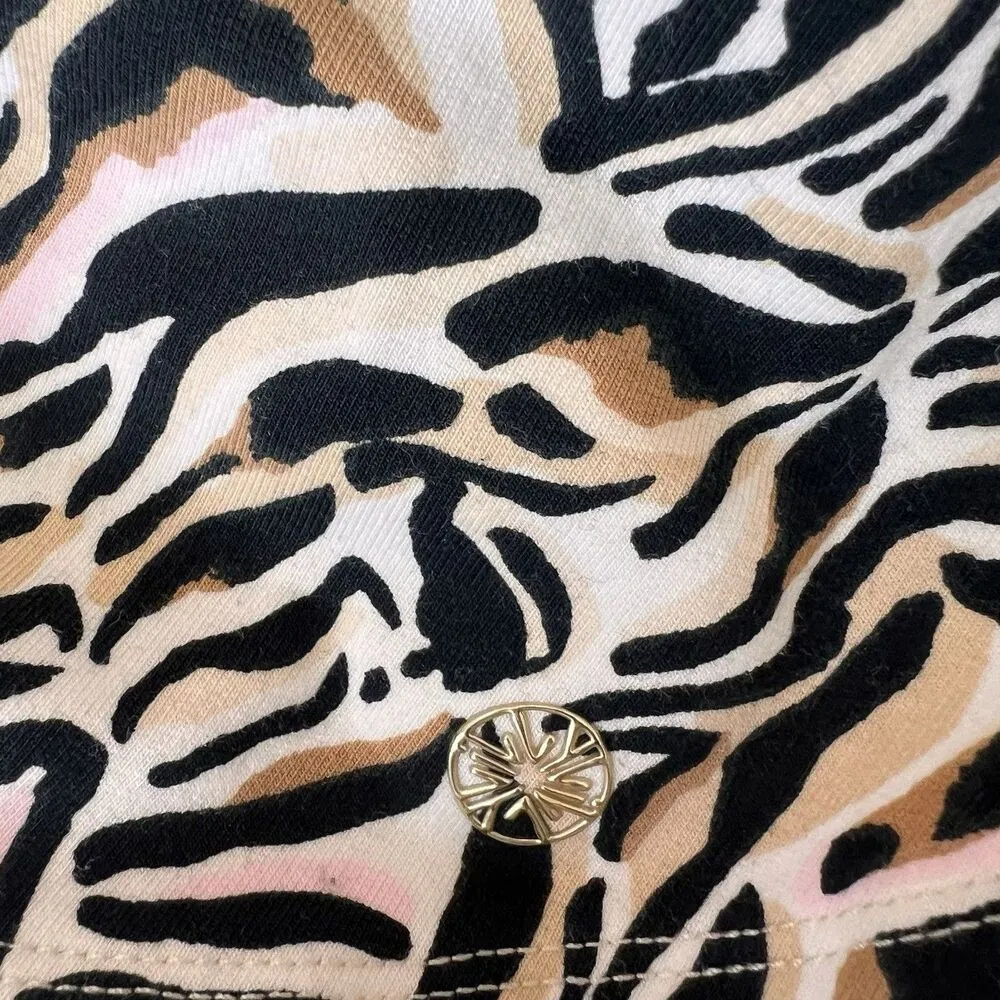 Lilly Pulitzer UPF 50 Luxletic Blythe Long-Sleeve Activewear Sz SMALL  Zebra #82 - Image 9