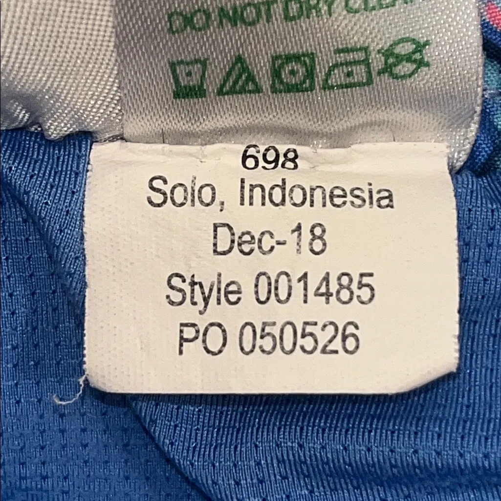 Lilly Pulitzer Luxletic Ocean Trail Shorts Blue Pink Floral  Running XS - Image 6