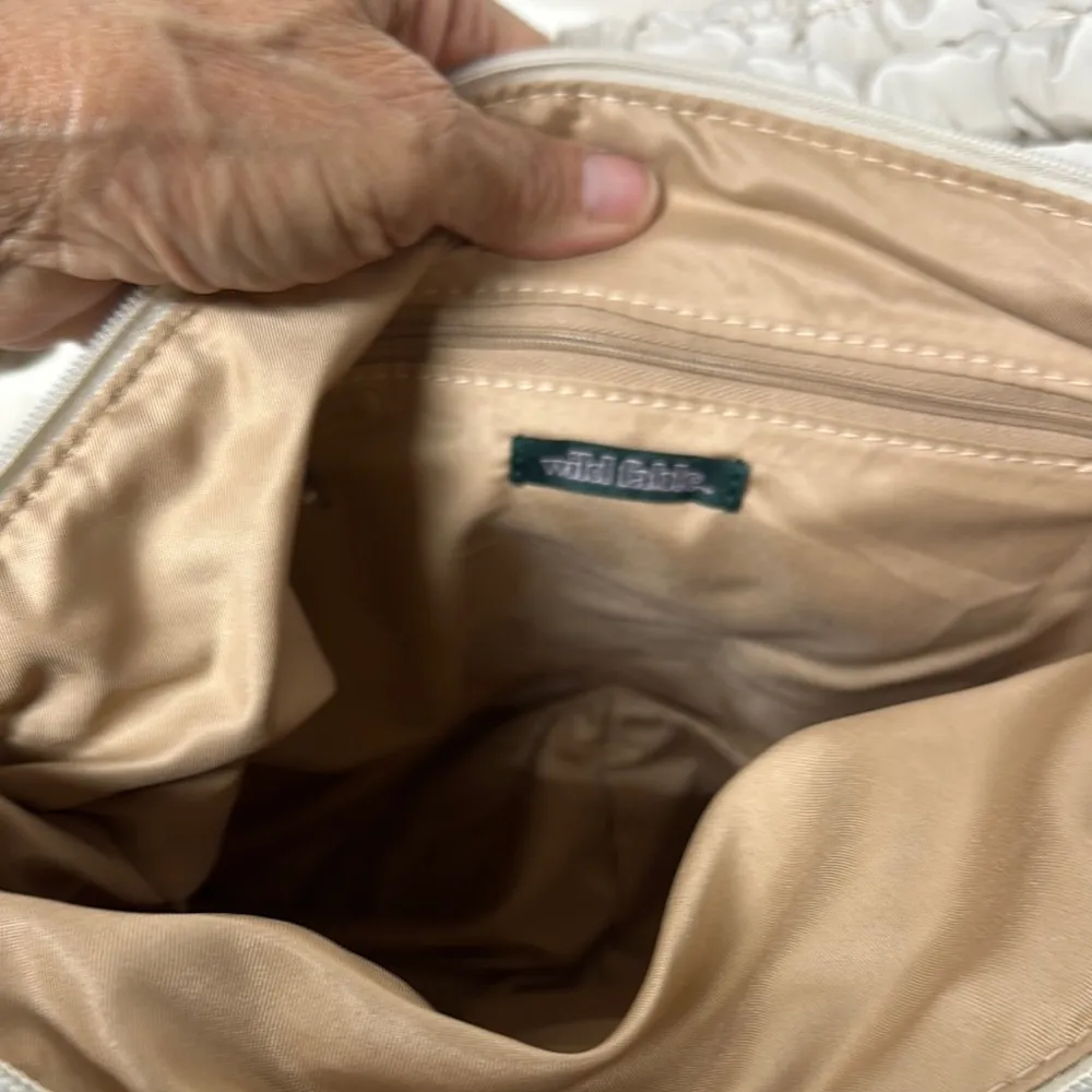 Wild Fable White Quilted Shoulder Bag - Image 6