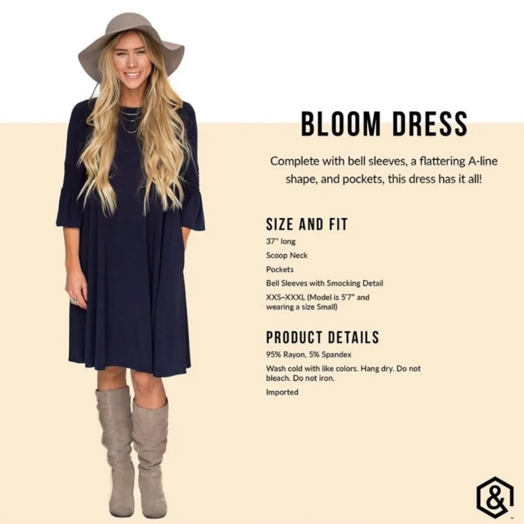 Agnes & Dora Elegant  Red Women's Dress with pockets - Image 2