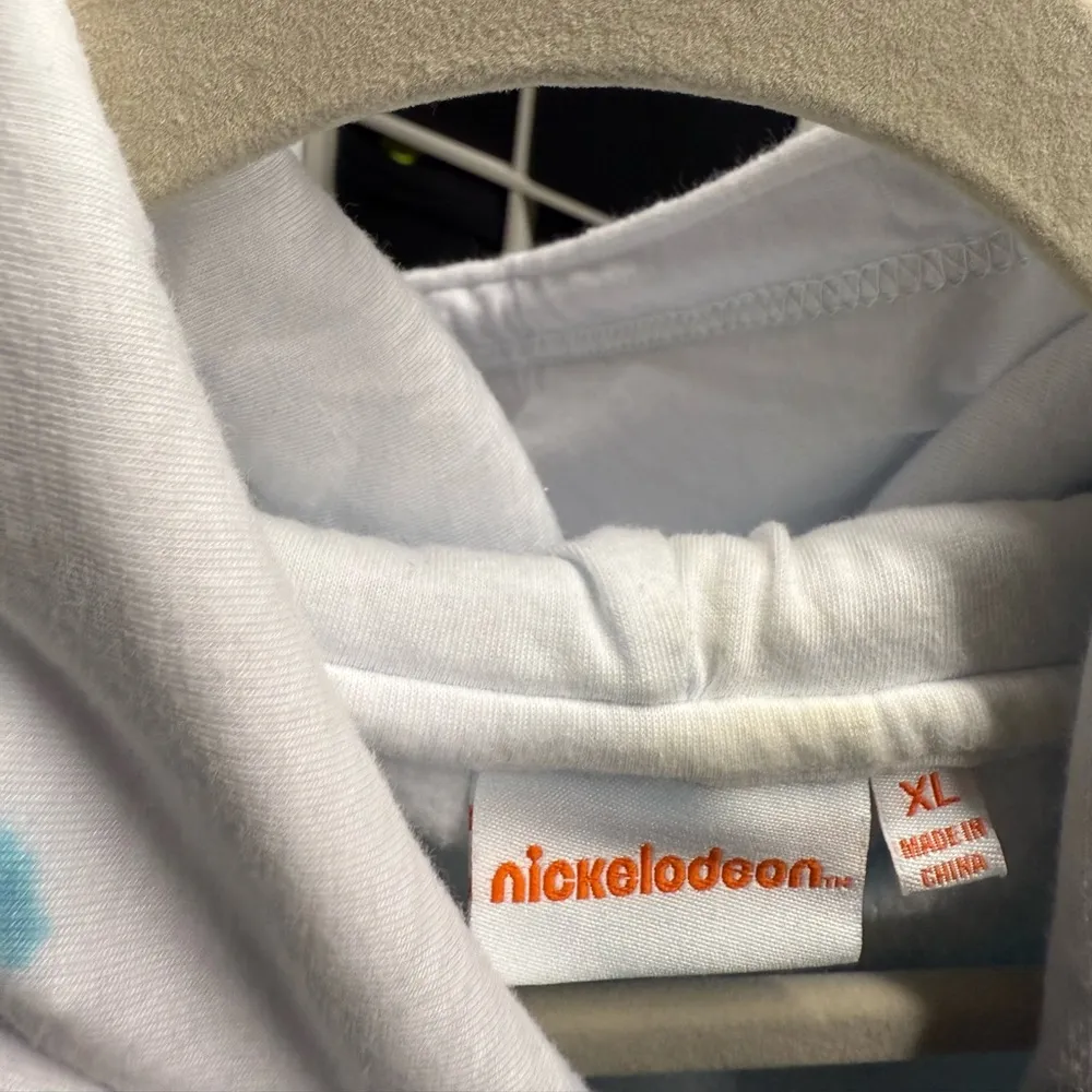 Nickelodeon Vintage 90st Crop Tie Dye Rugrats Hoodie Sweatshirt - Image 7