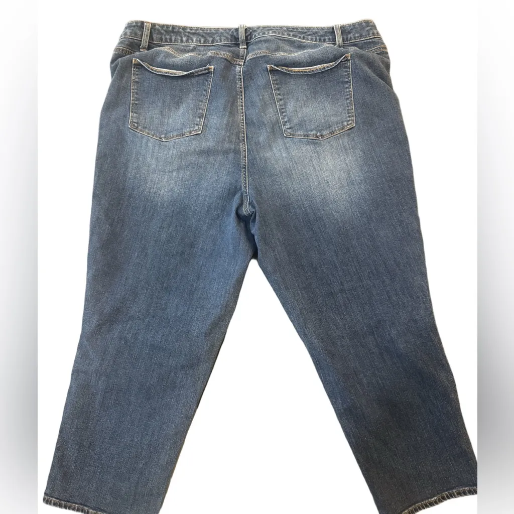 Talbots Blue flawless, cropped jeans - Image 4