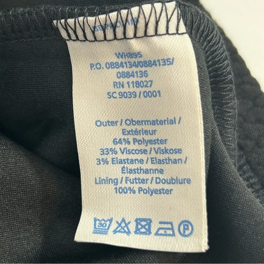 Boden Ponte Quilted Jacquard Black Sleeveless Sheath Dress Size 8R - Image 9