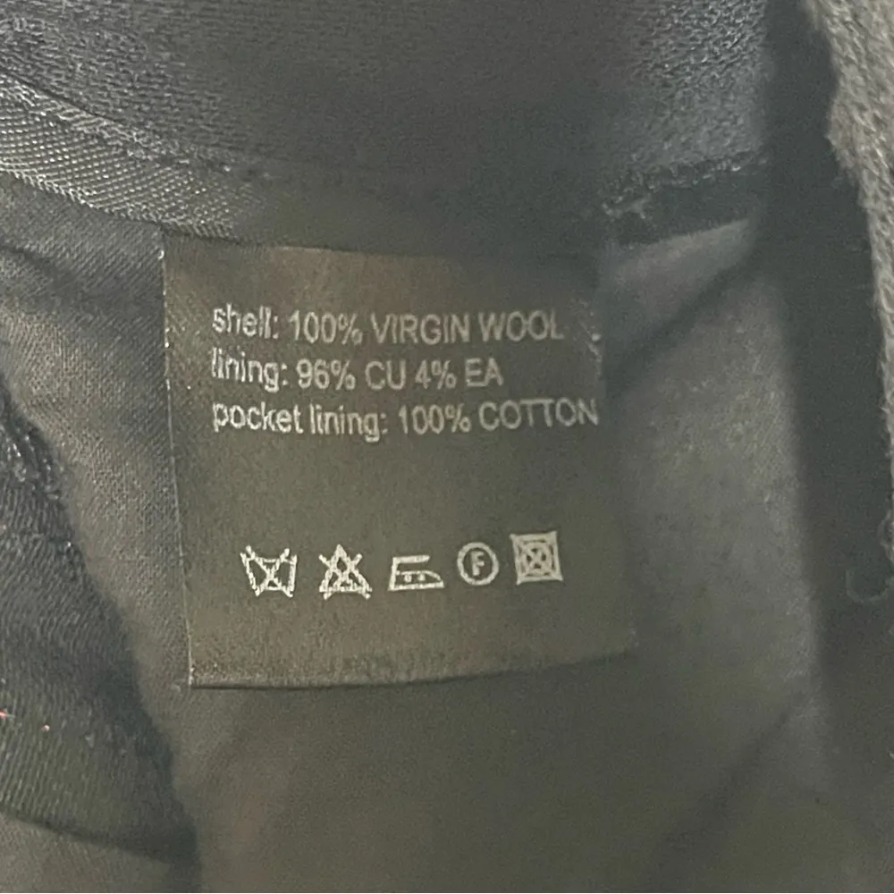 Petar Petrov High Waist Black Wool Pants with red velvet side stripe sz 38 US 6 - Image 7