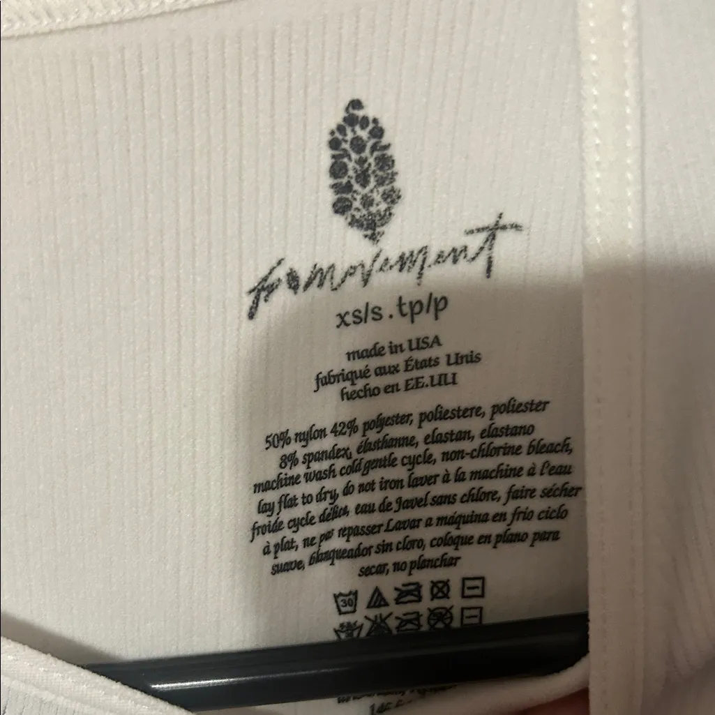 Free people movement top White Size XS - Image 4