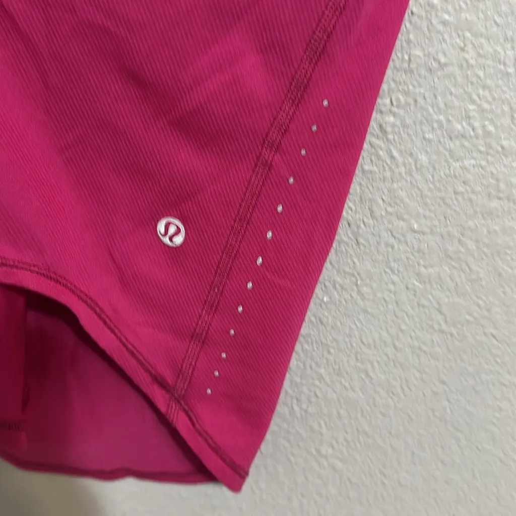 Lululemon High-Neck Running and Training T-Shirt
Wild Berry  new without tags - Image 6