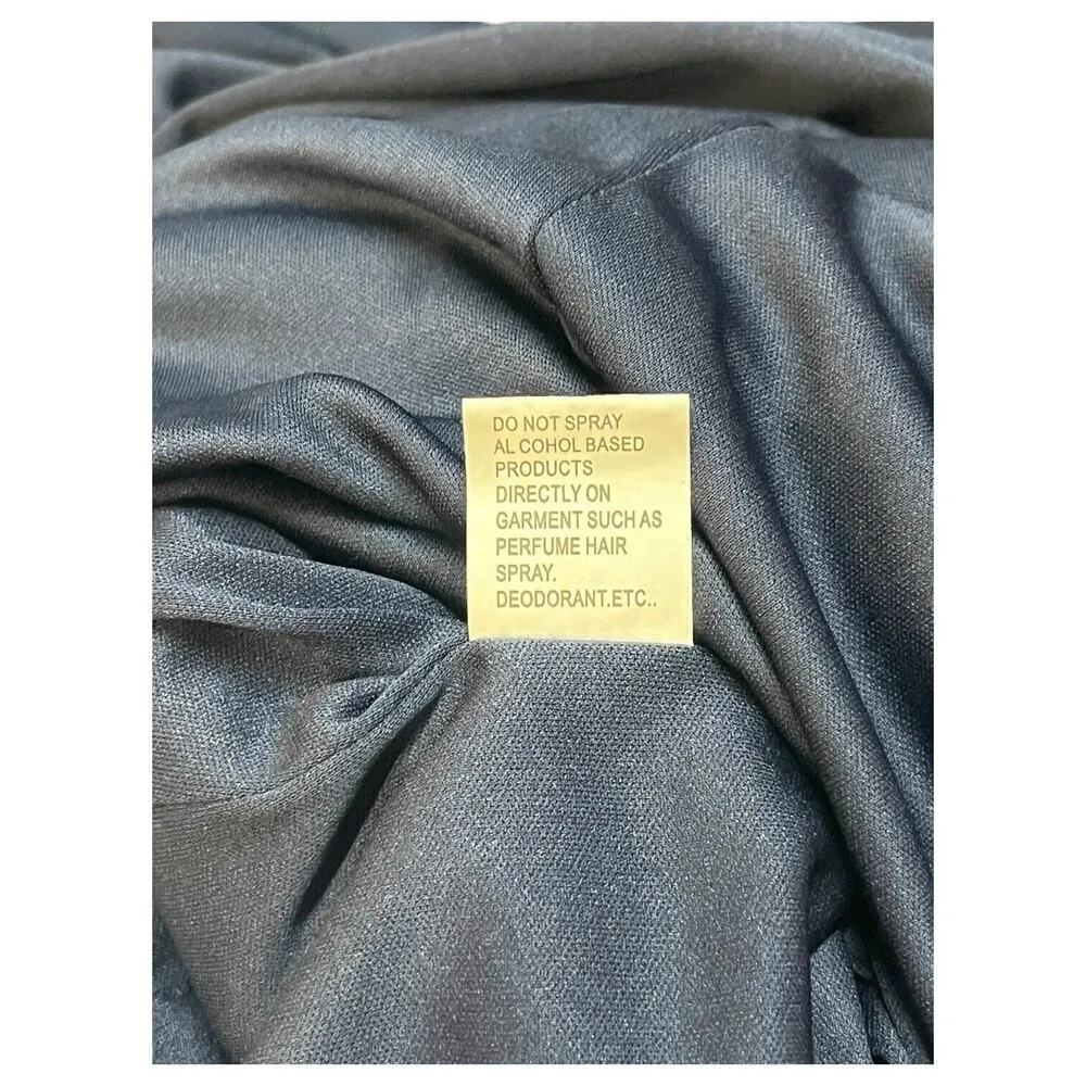 IEENA For MacDuggal Dress Womens 12 Formal Maxi V Neck Mother Of The Bride Blue - Image 10