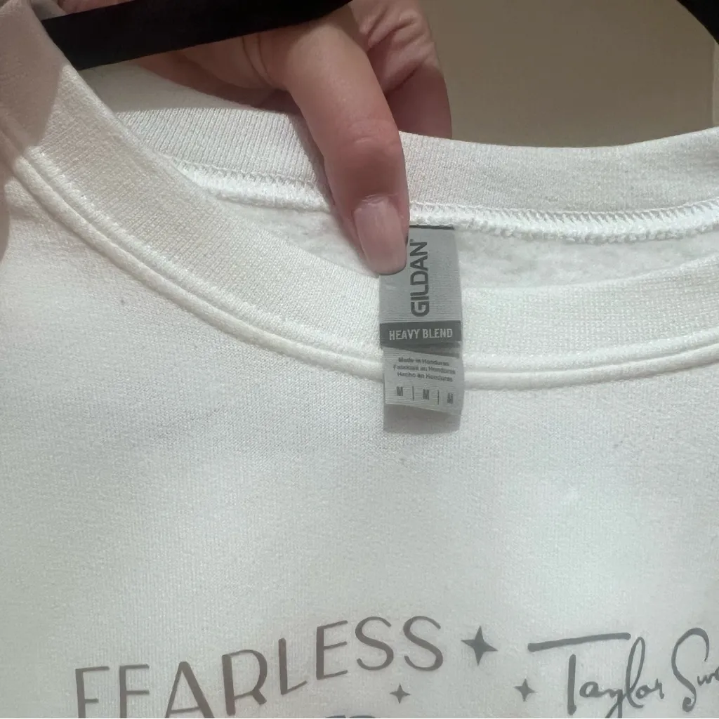 Taylor Swift Eras White Crewneck Sweatshirt - Image 4