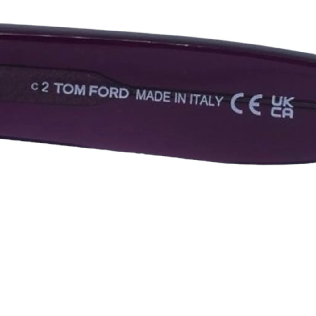 Tom Ford Authentic Beatrix-02 TF613 69K Women’s Sunglasses in Bordeaux. BNIB! - Image 7