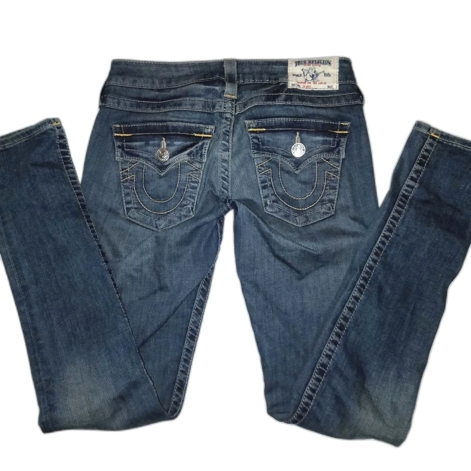 True Religion  Womens 25 Skinny Denim‎ Slim Jeans - Image 8