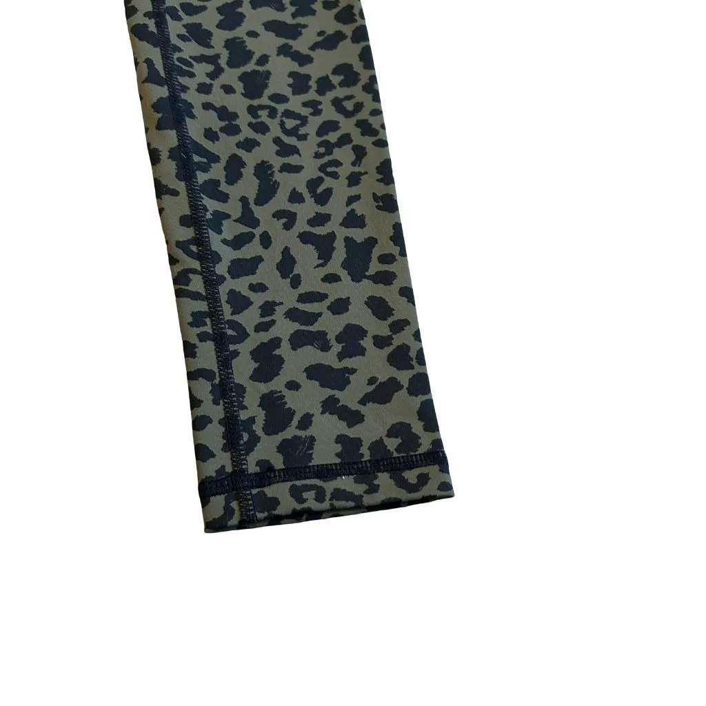 DYI Define Your Inspiration Green Cheetah Leopard Print Leggings Stretch Small - Image 8